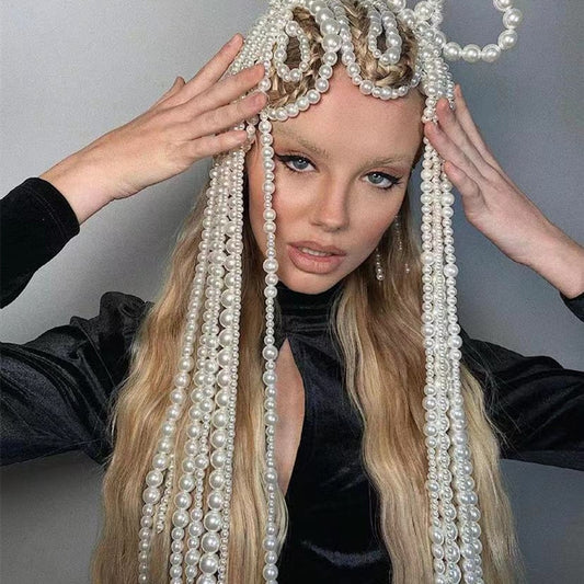Pearl Hair Chains