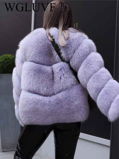 Real Fox Fur Coat