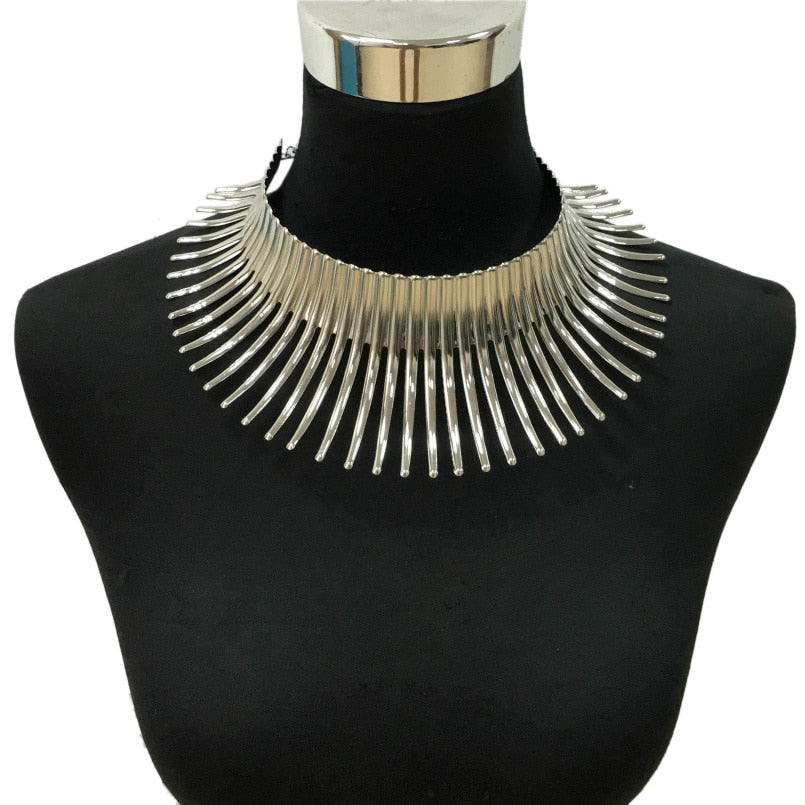 Golden African Bib Choker