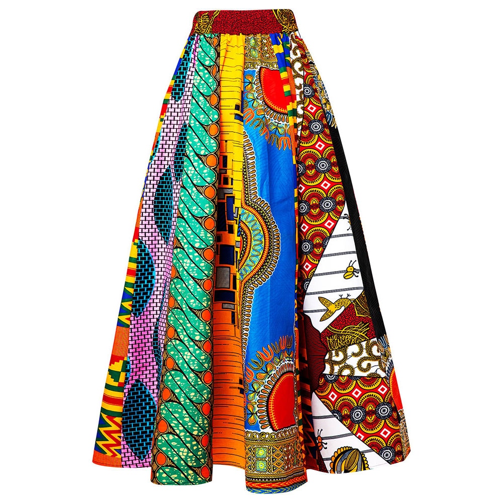 Ankara Wax Print skirt