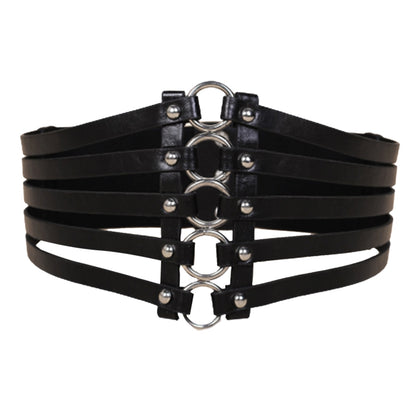 Strappy Wide Waist Corset Belt