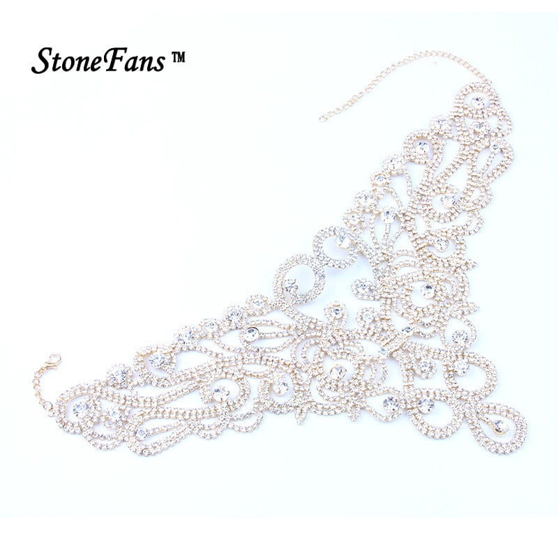 Crystal Statement Bib Choker