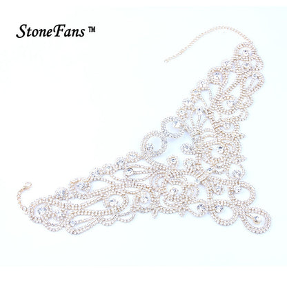 Crystal Statement Bib Choker