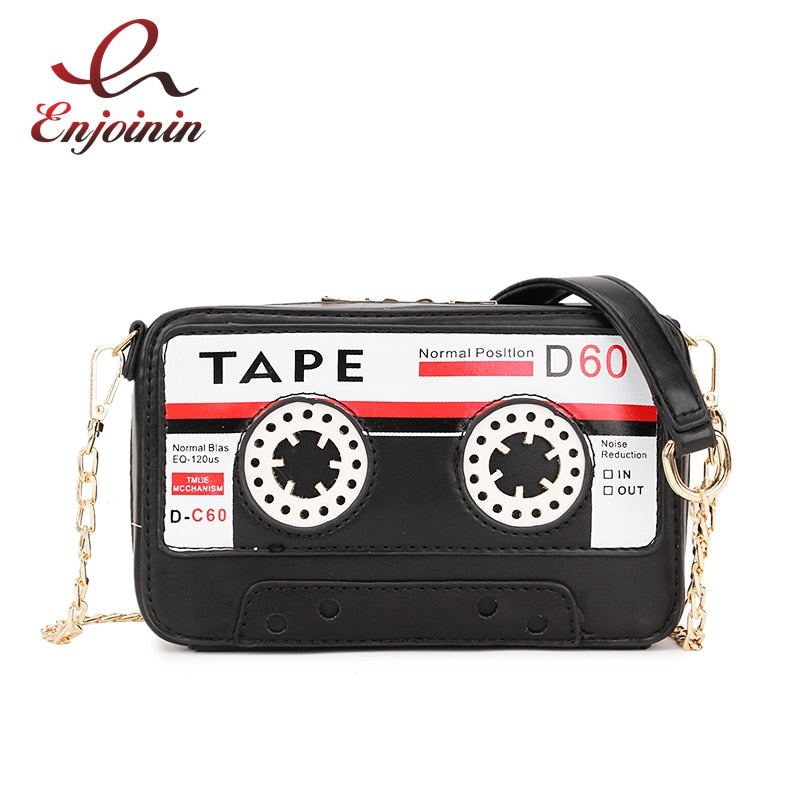 Tape Shaped Crossbody Clutch Bag