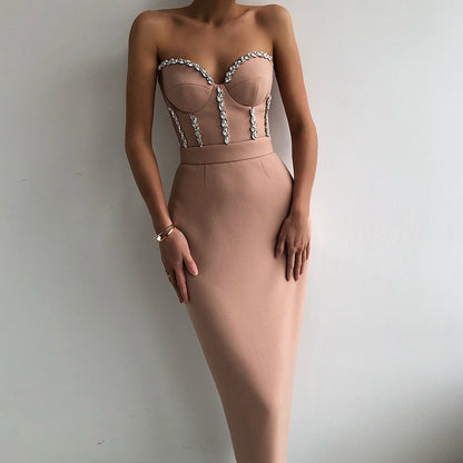 Strapless Evening Dress