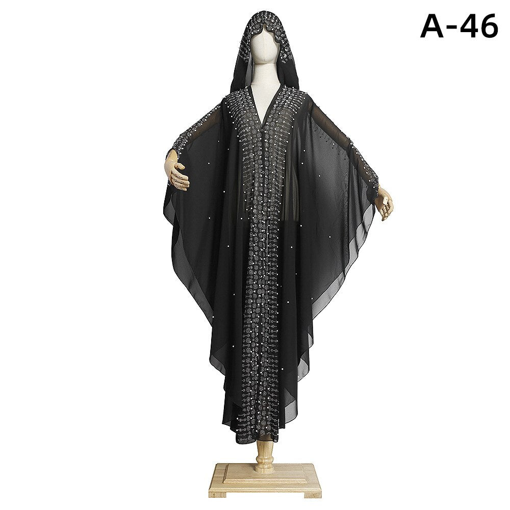 African Lace Robe