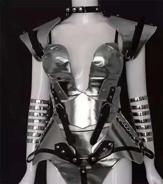 Silver Space Warrior Outfit