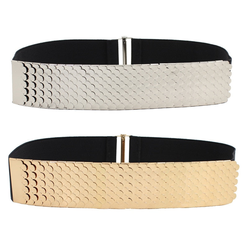 Gold Fish Scale Belt