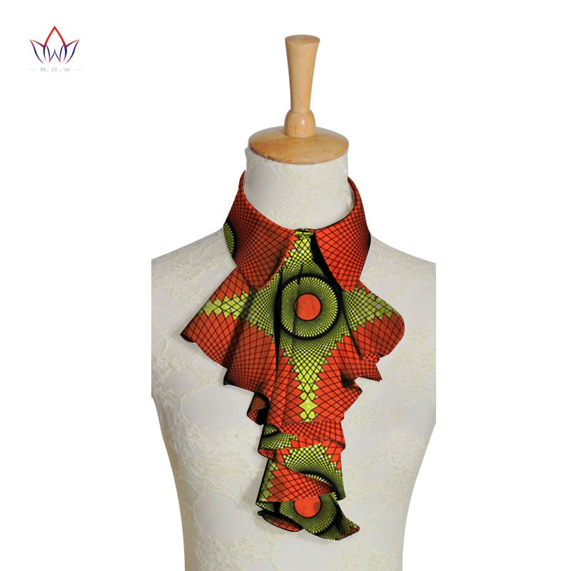 Ankara Print Faux Collar