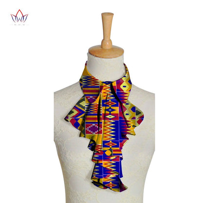 Ankara Print Faux Collar