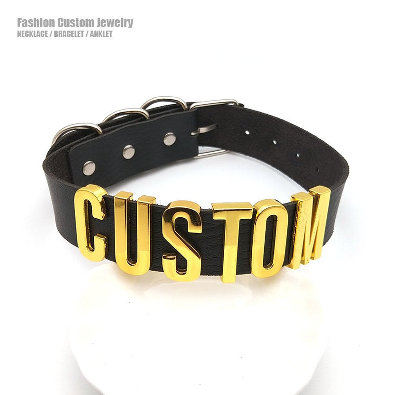 Customized Choker Collar