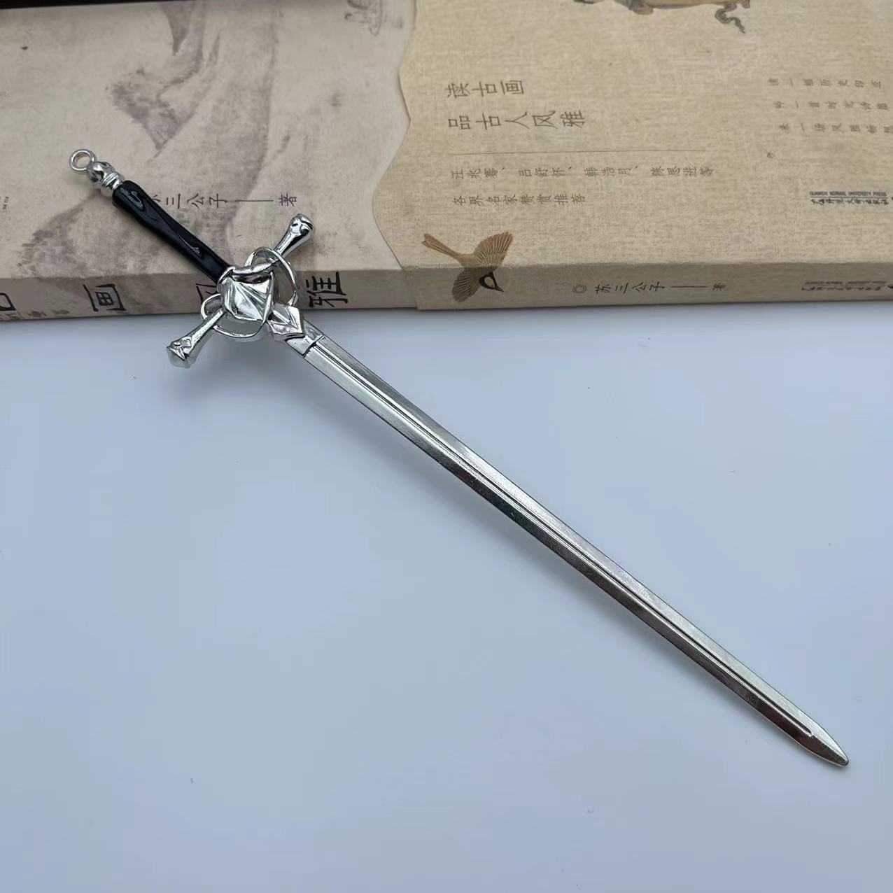 Women DIY Hairstyling Sword Hairpin