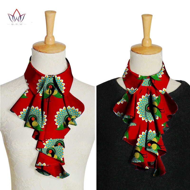 Ankara Print Faux Collar