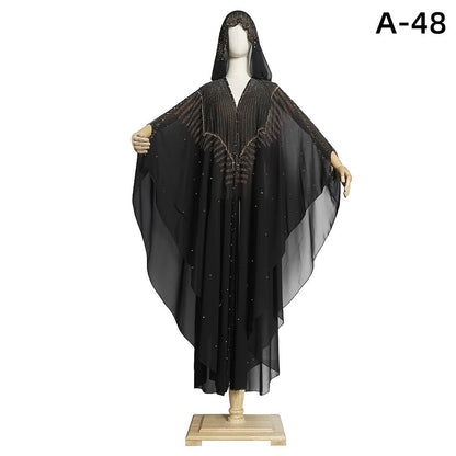 African Lace Robe