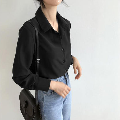 Simple Chiffon Blouse