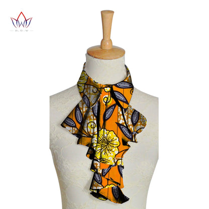 Ankara Print Faux Collar