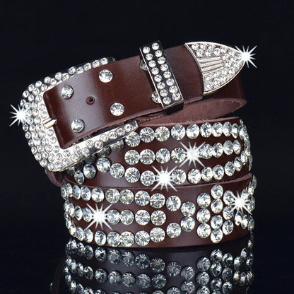 Full Diamond Ladies Belt