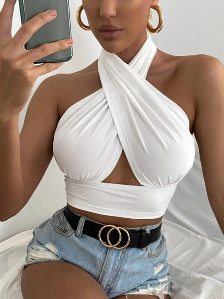 Criss Cross Crop Top