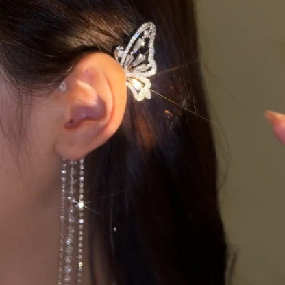 Crystal Color Butterfly Earrings for Women