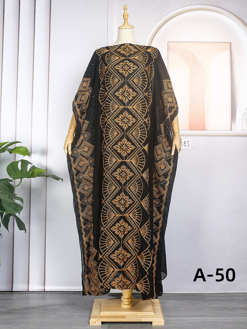 African Lace Robe