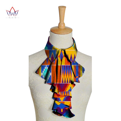 Ankara Print Faux Collar