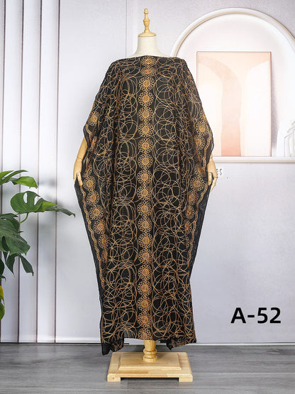 African Lace Robe