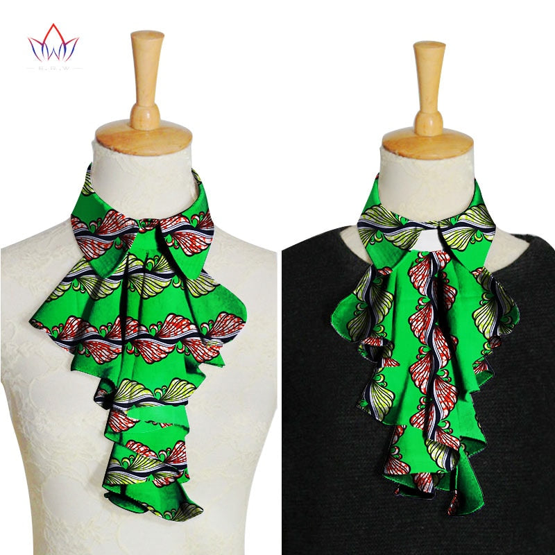 Ankara Print Faux Collar