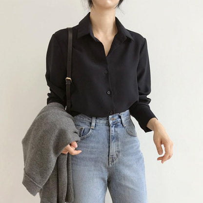 Simple Chiffon Blouse