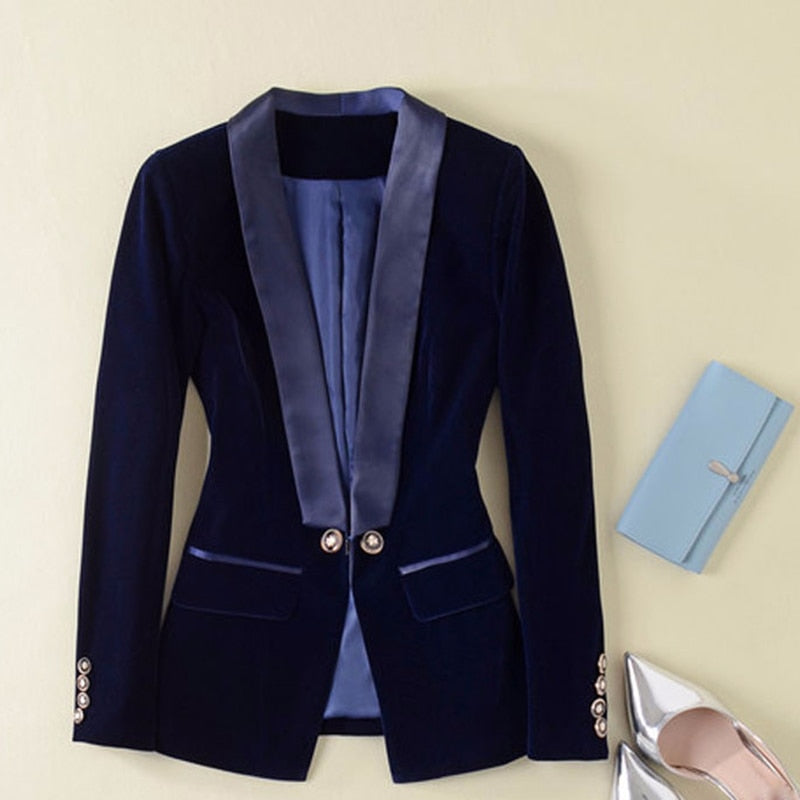 Velvet Blazer