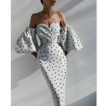 French Polka Dot Dress