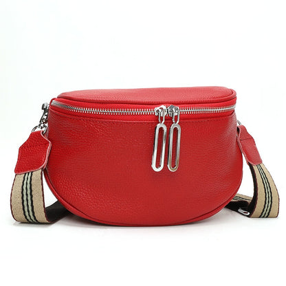 Genuine Leather Cowhide Fanny Pack