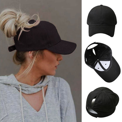 High Bun Baseball Hat