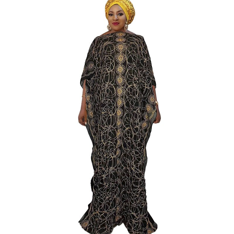 African Lace Robe