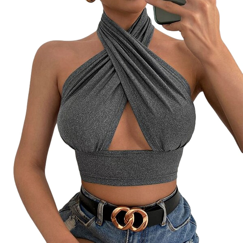 Criss Cross Crop Top