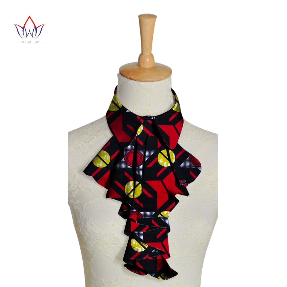 Ankara Print Faux Collar