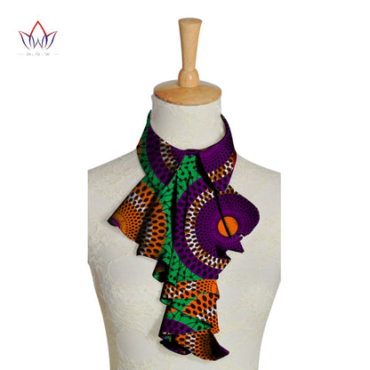 Ankara Print Faux Collar