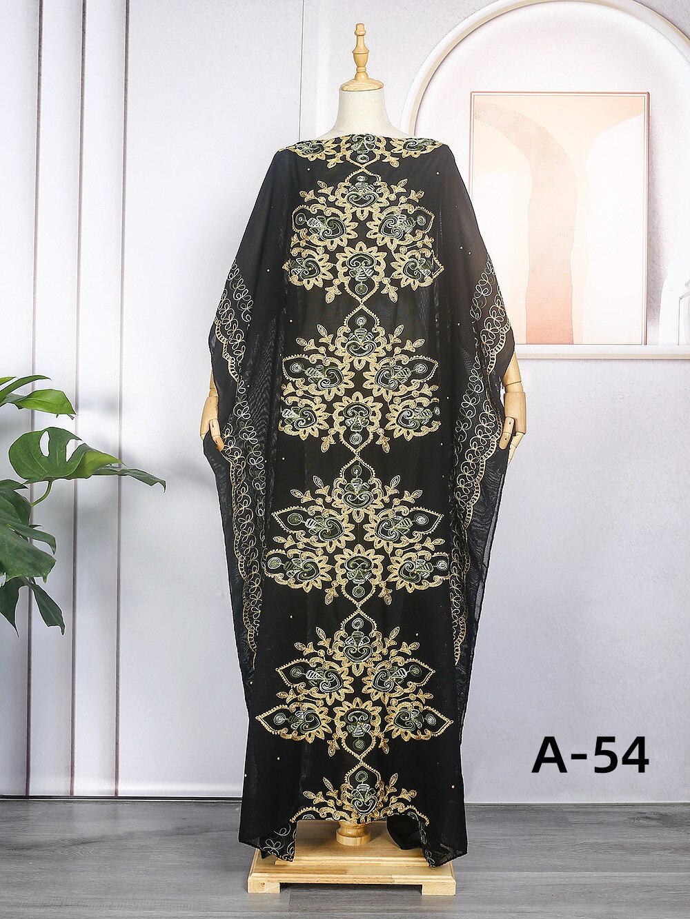 African Lace Robe